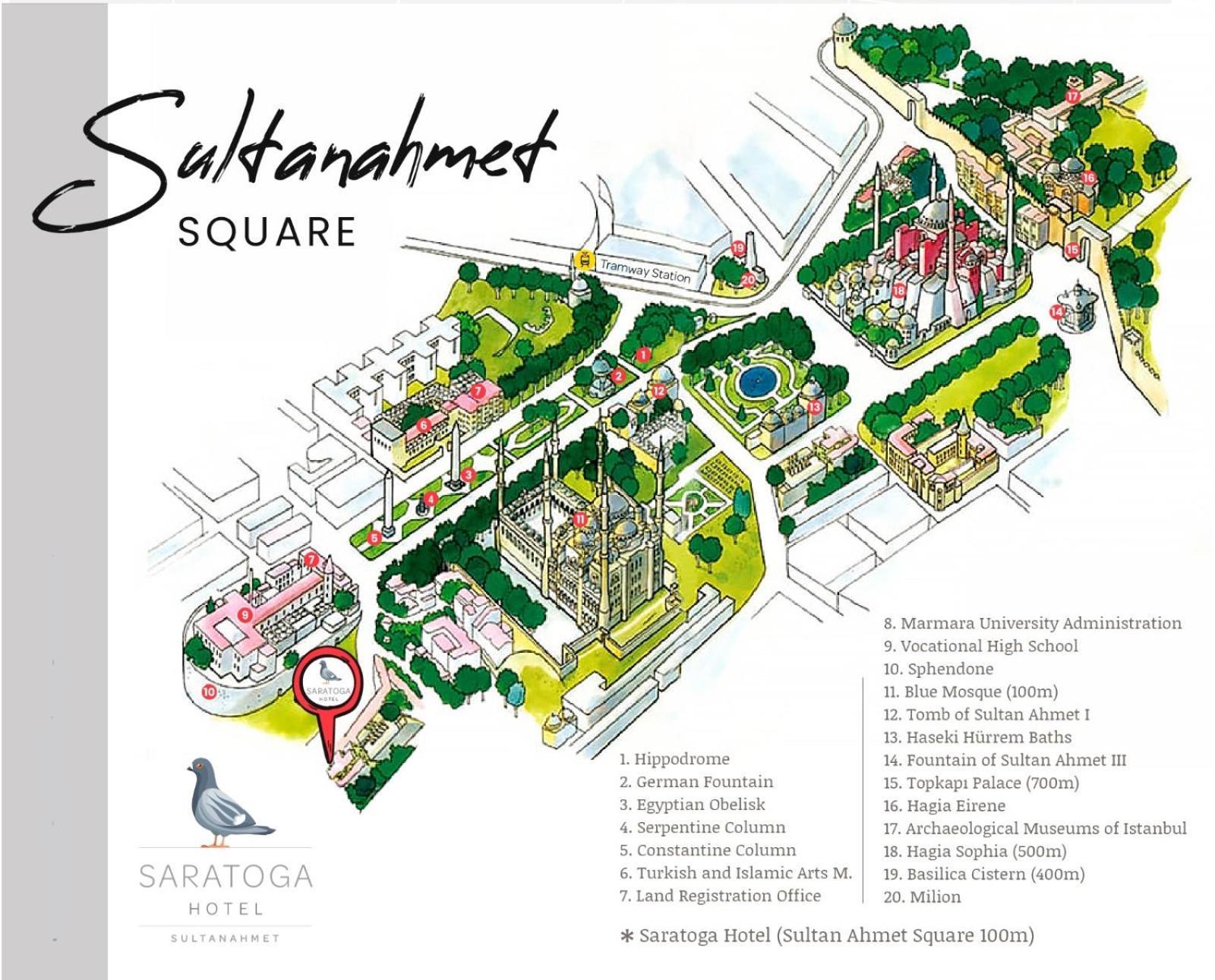 Saratoga Hotel Sultanahmet Stambuł Zewnętrze zdjęcie